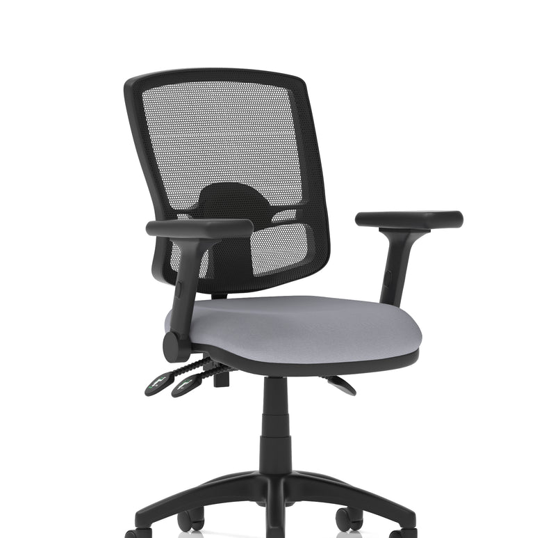 Eclipse Plus III Deluxe Medium Mesh Back Task Operator Office Chair