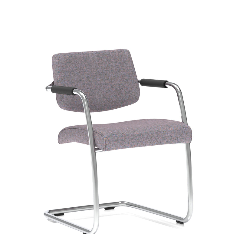 Havanna Medium Back Cantilever Visitor Chair with Arms