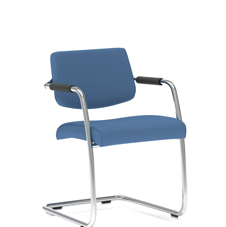 Havanna Medium Back Cantilever Visitor Chair with Arms