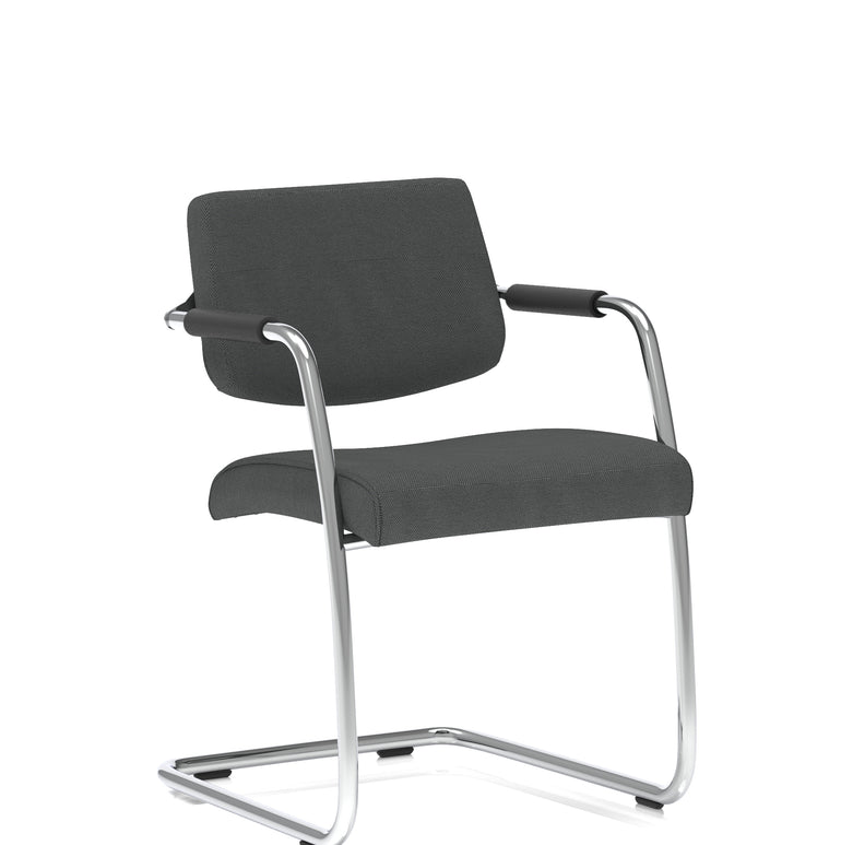 Havanna Medium Back Cantilever Visitor Chair with Arms