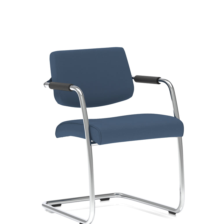 Havanna Medium Back Cantilever Visitor Chair with Arms