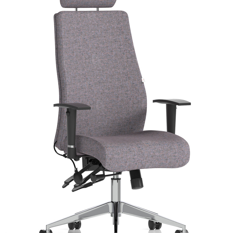 Onyx High Back Ergonomic Posture Chair with Height Adjustable Arms
