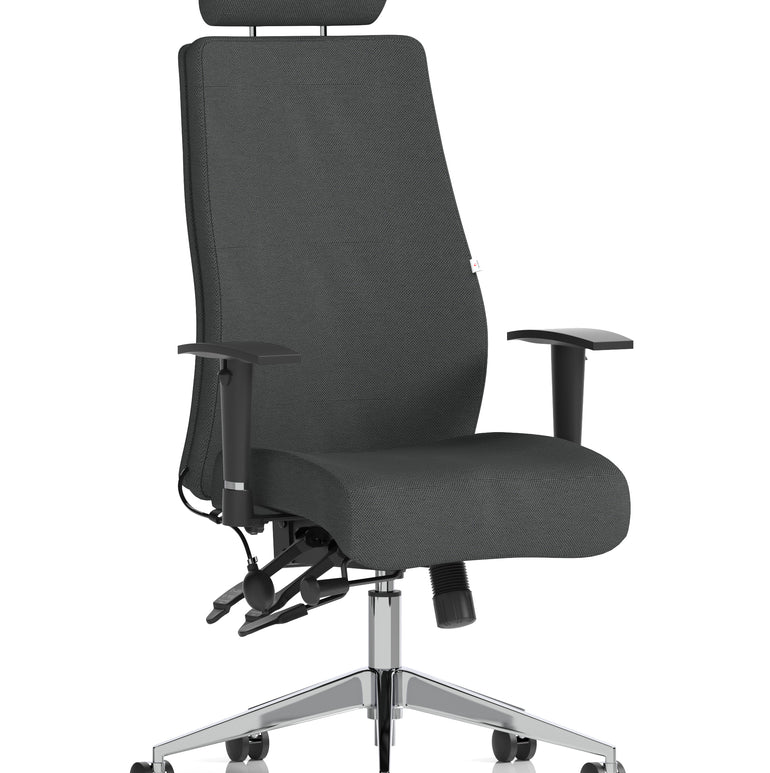 Onyx High Back Ergonomic Posture Chair with Height Adjustable Arms