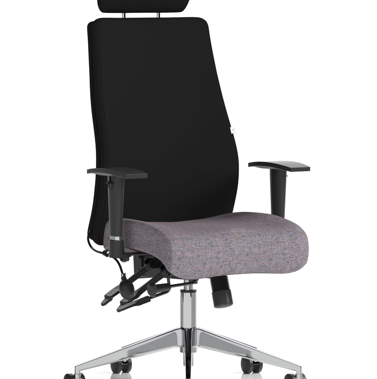 Onyx High Back Ergonomic Posture Chair with Height Adjustable Arms