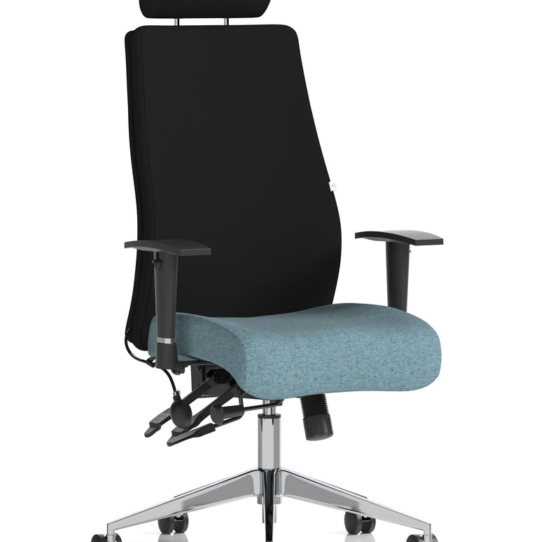 Onyx High Back Ergonomic Posture Chair with Height Adjustable Arms