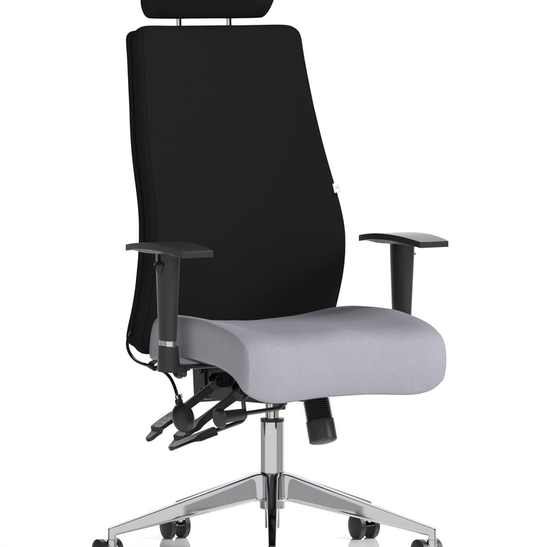 Onyx High Back Ergonomic Posture Chair with Height Adjustable Arms
