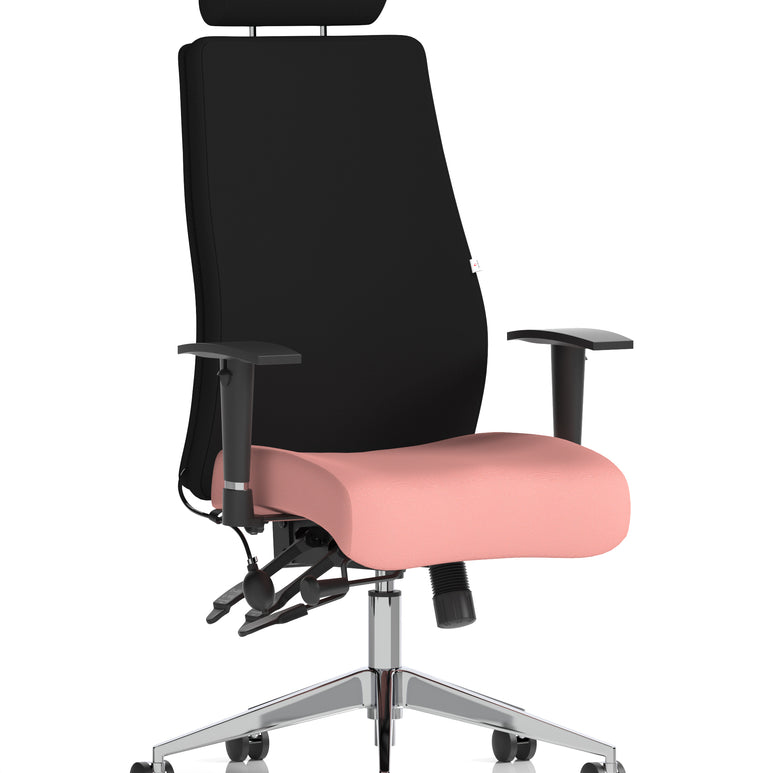 Onyx High Back Ergonomic Posture Chair with Height Adjustable Arms