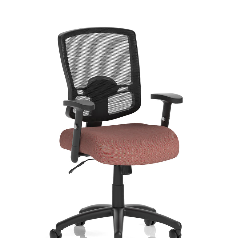 Portland Medium Mesh Back Task Operator Office Chair with Arms