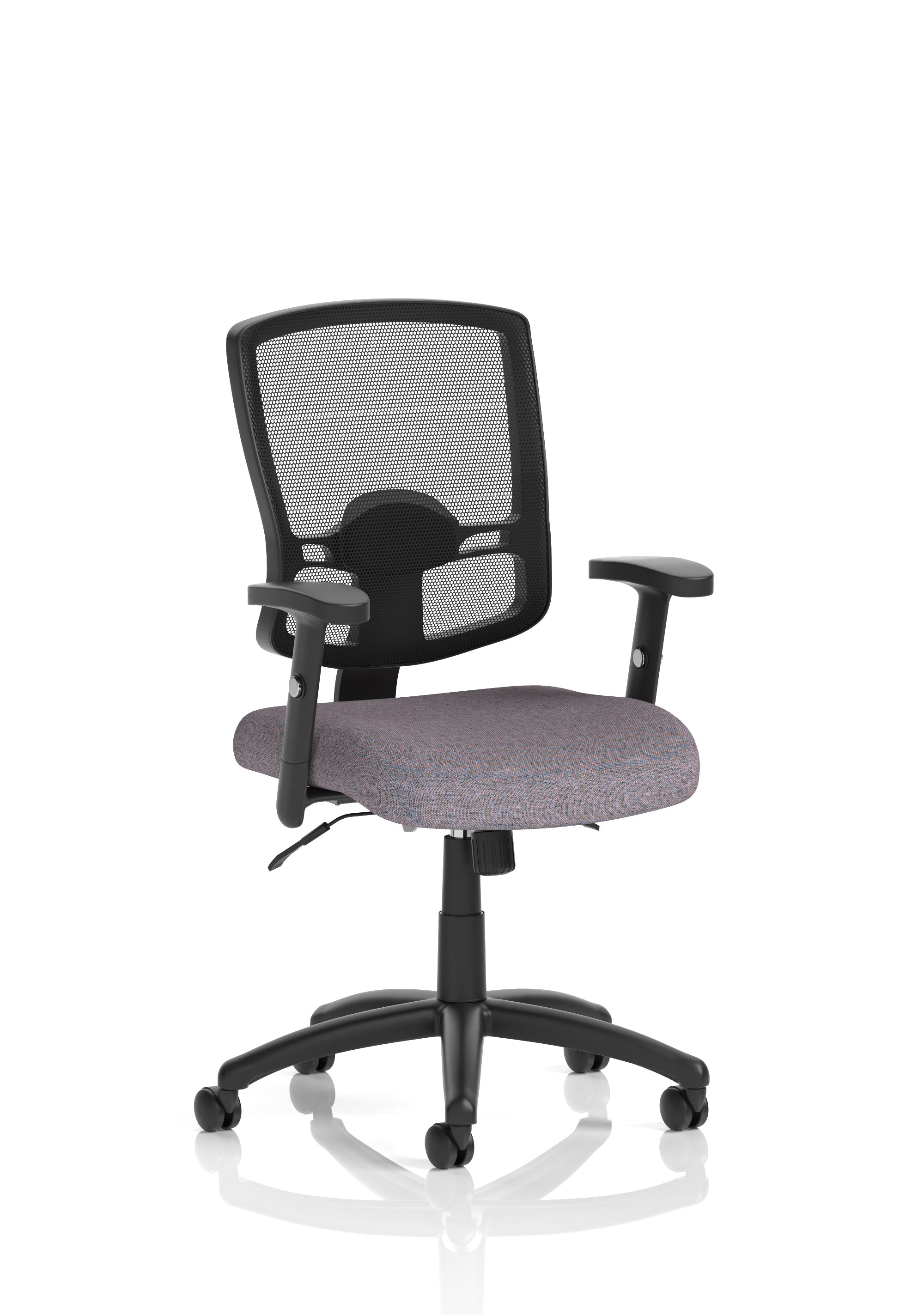 Portland II Medium Mesh Back Task Operator Office Chair with Arms ...