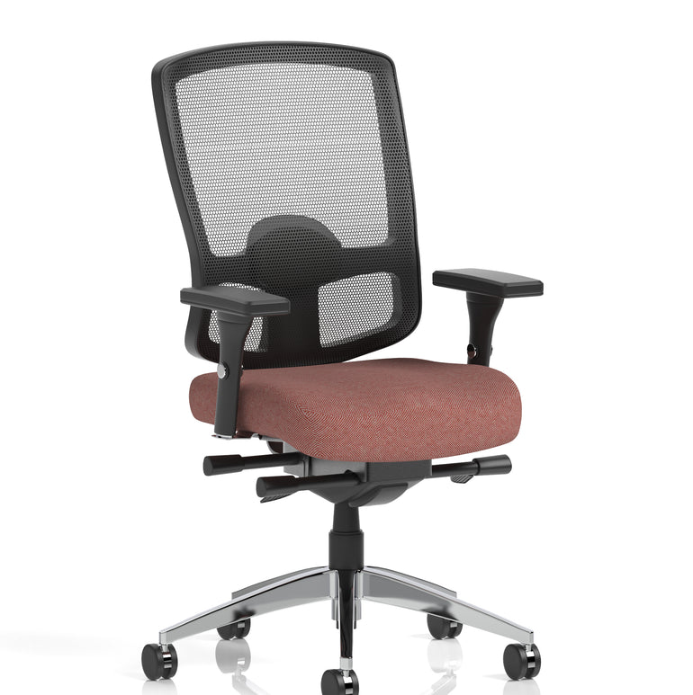 Regent High Mesh Back Ergonomic Task Operator Office Chair with Arms