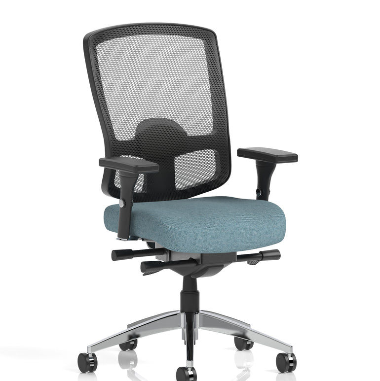 Regent High Mesh Back Ergonomic Task Operator Office Chair with Arms