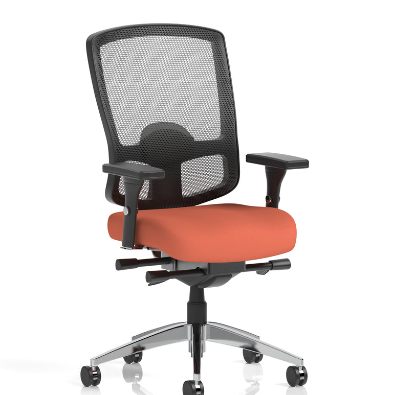 Regent High Mesh Back Ergonomic Task Operator Office Chair with Arms