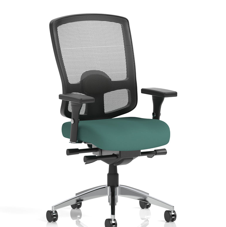 Regent High Mesh Back Ergonomic Task Operator Office Chair with Arms