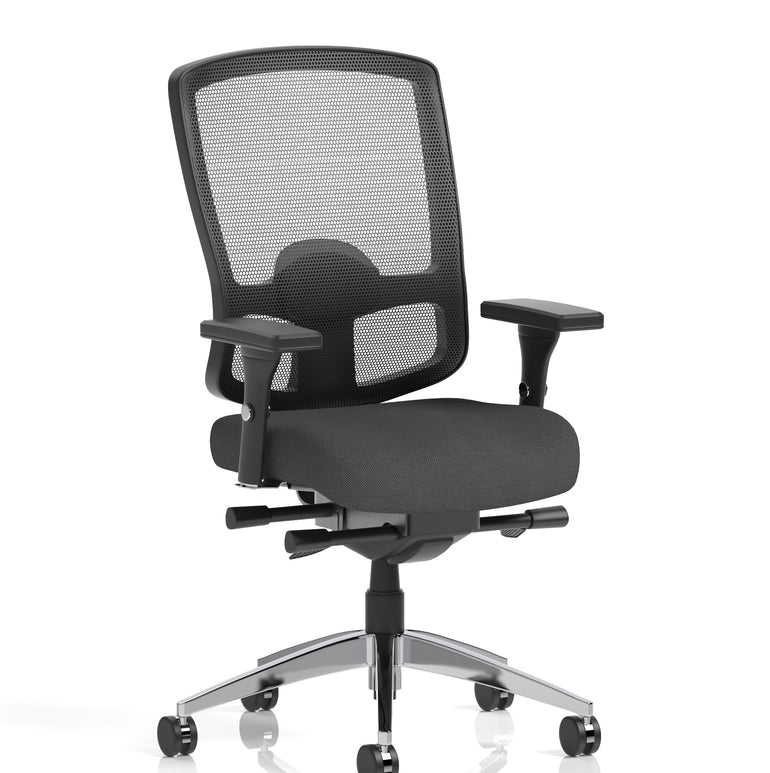 Regent High Mesh Back Ergonomic Task Operator Office Chair with Arms