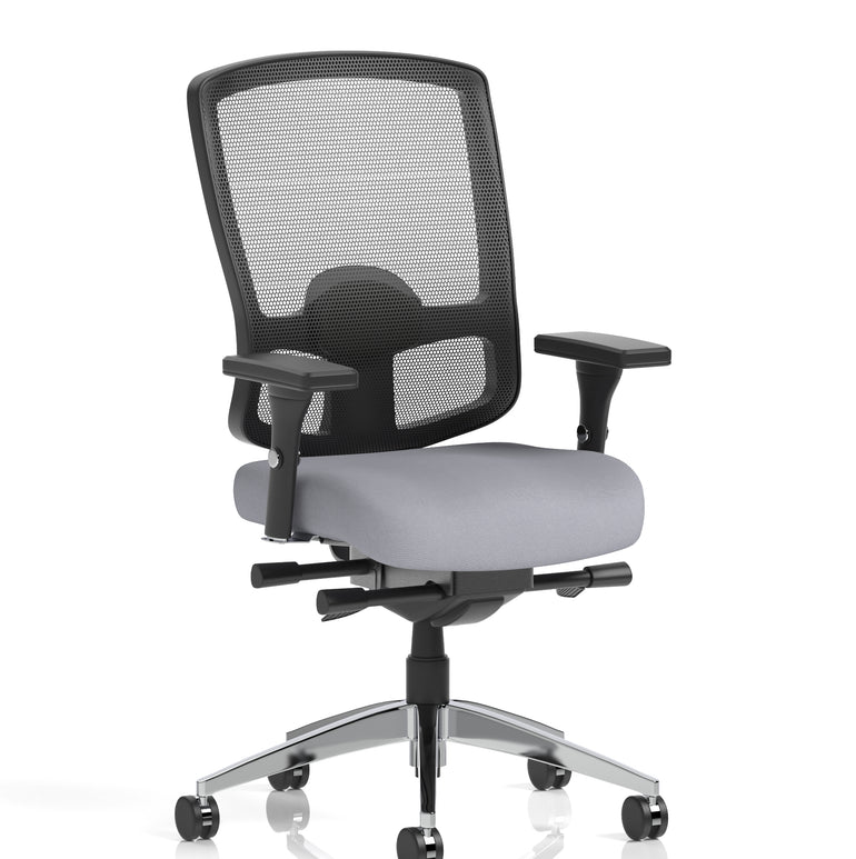 Regent High Mesh Back Ergonomic Task Operator Office Chair with Arms