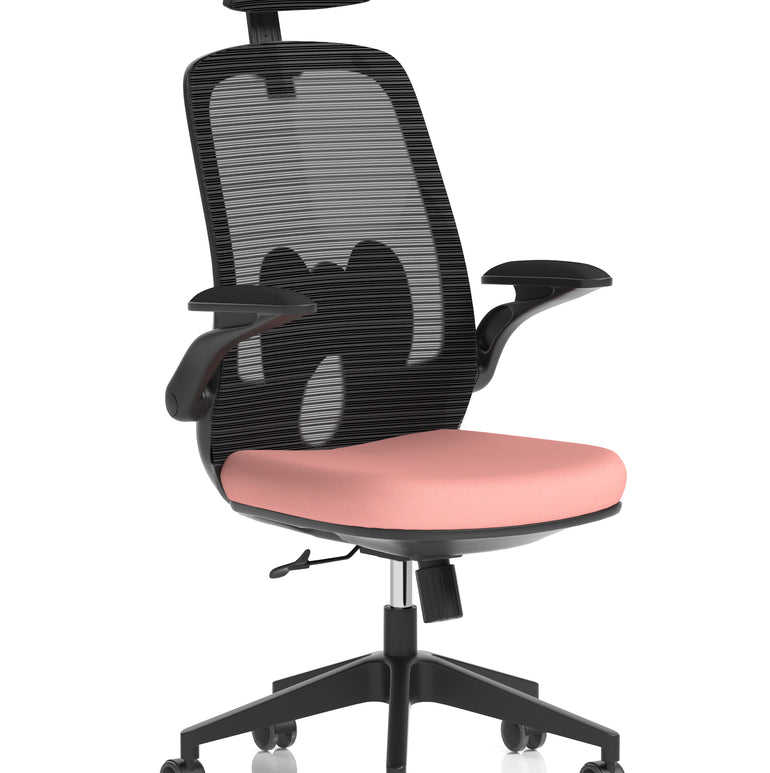 Sigma Executive Mesh Chair With Folding Arms