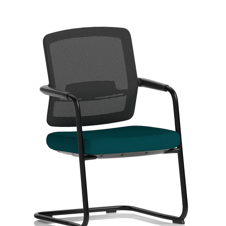 Flint Mesh Back Cantilever Chair