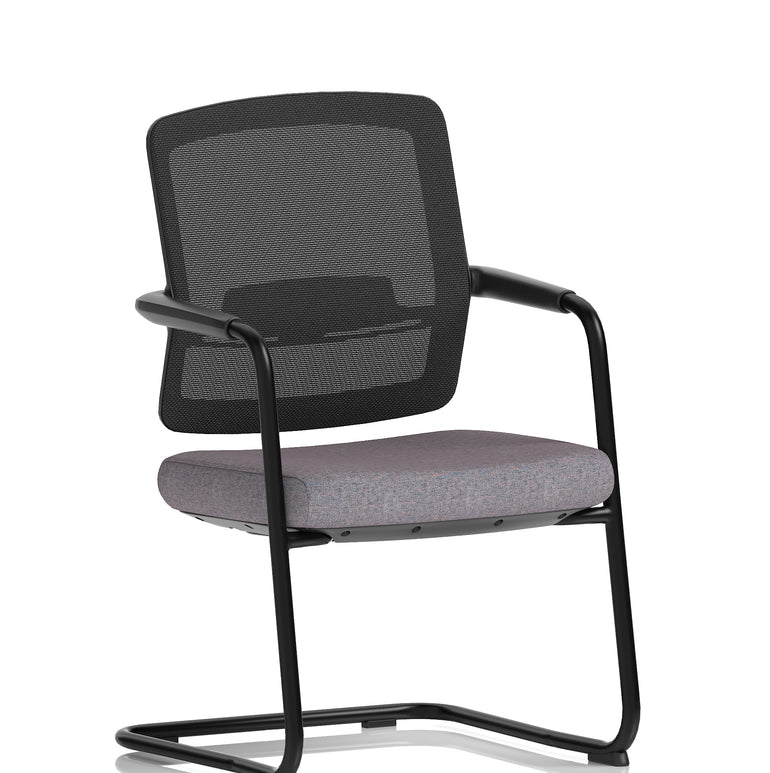 Flint Mesh Back Cantilever Chair