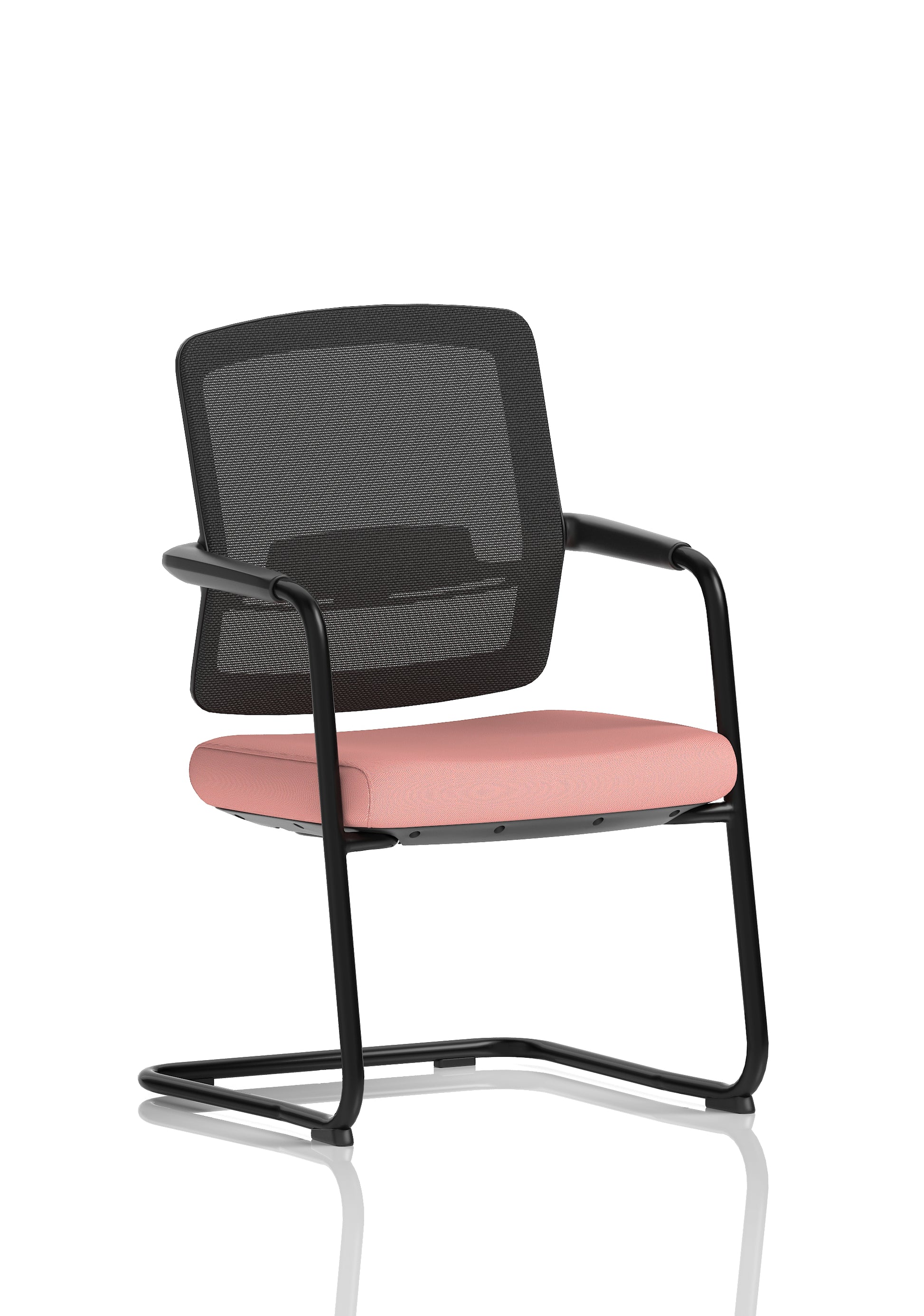 Flint Mesh Back Cantilever Chair