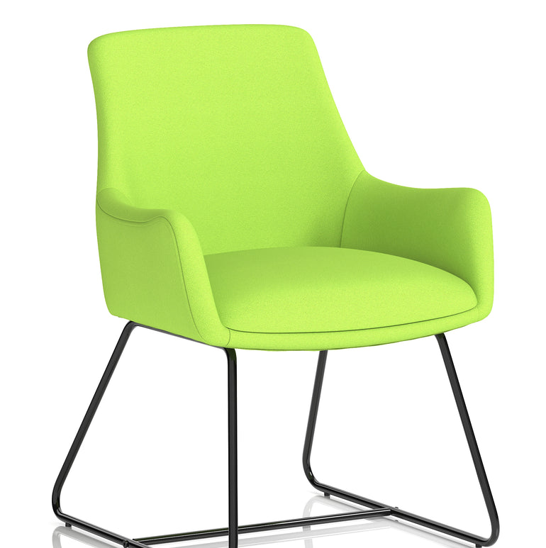 Quote Sled Base Office Reception Chair