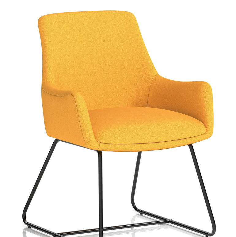 Quote Sled Base Office Reception Chair