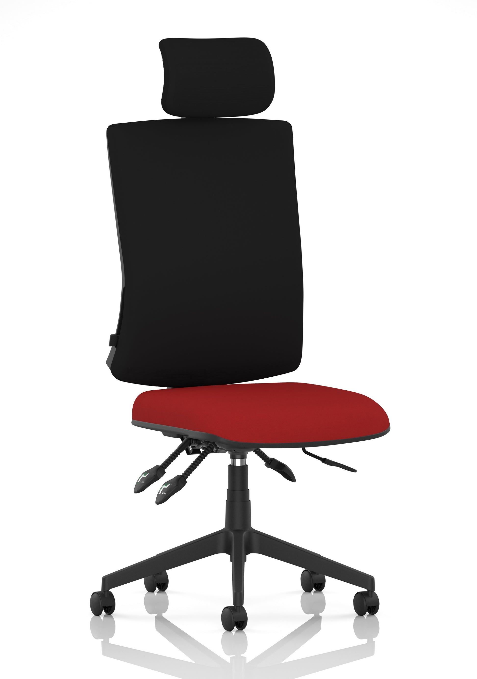 Orlena High Back Ergonomic Task Operator Office Chair with Headrest