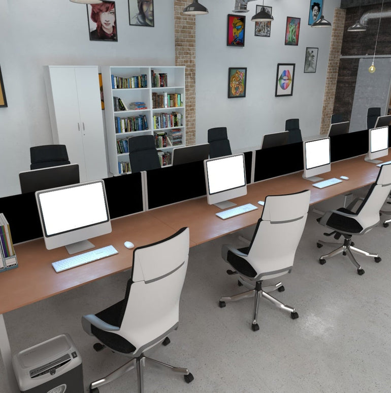 Impulse Straight Screens - 400mm High