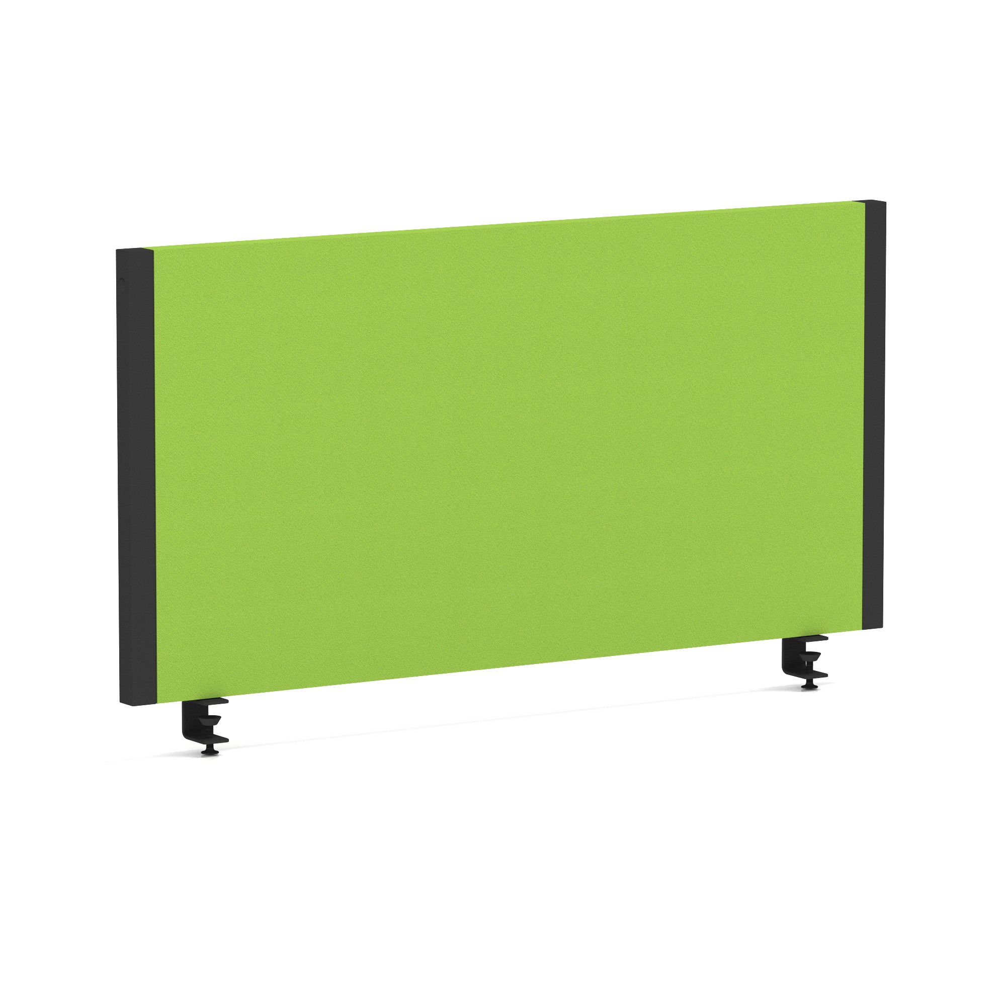 Evolve / Impulse Plus Bench Screen Black Frame – Dynamic Office Solutions