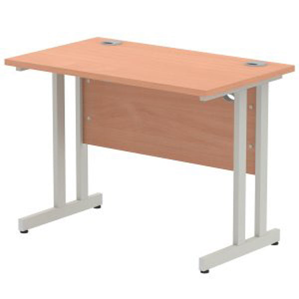 OE - Impulse 1000mm Straight Desk Cantilever Leg