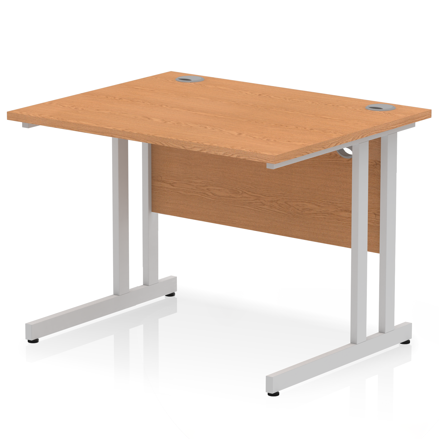 Impulse 1000mm Straight Desk Cantilever Leg