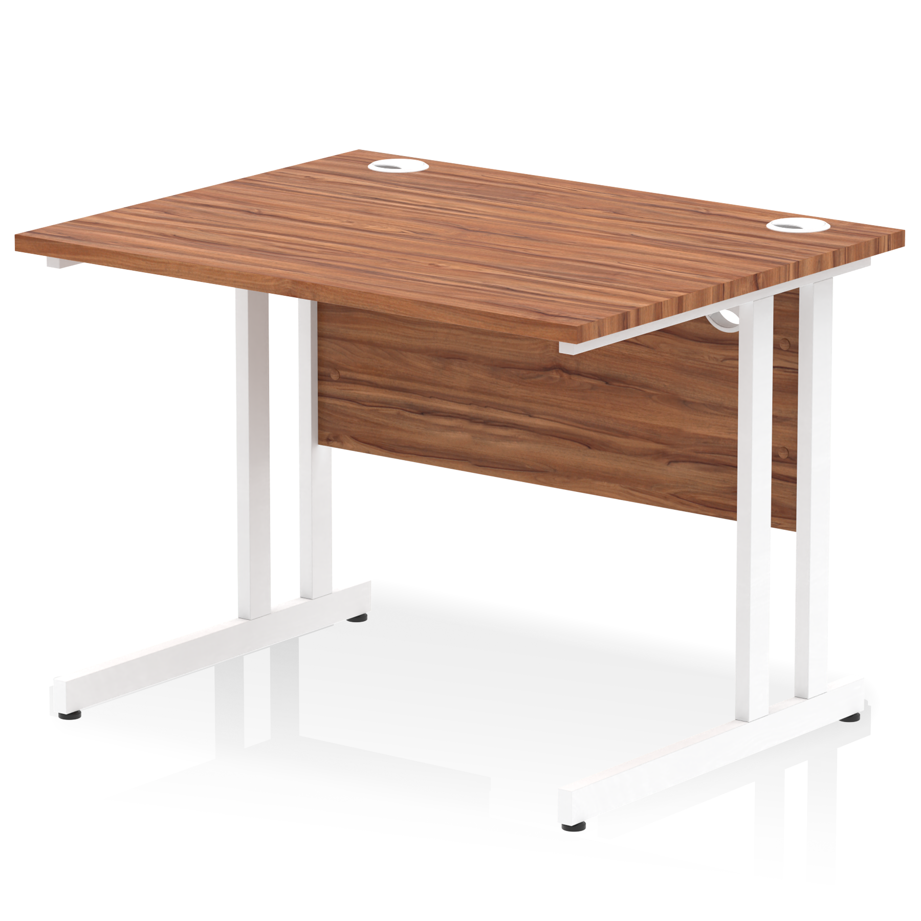 Impulse 1000mm Straight Desk Cantilever Leg