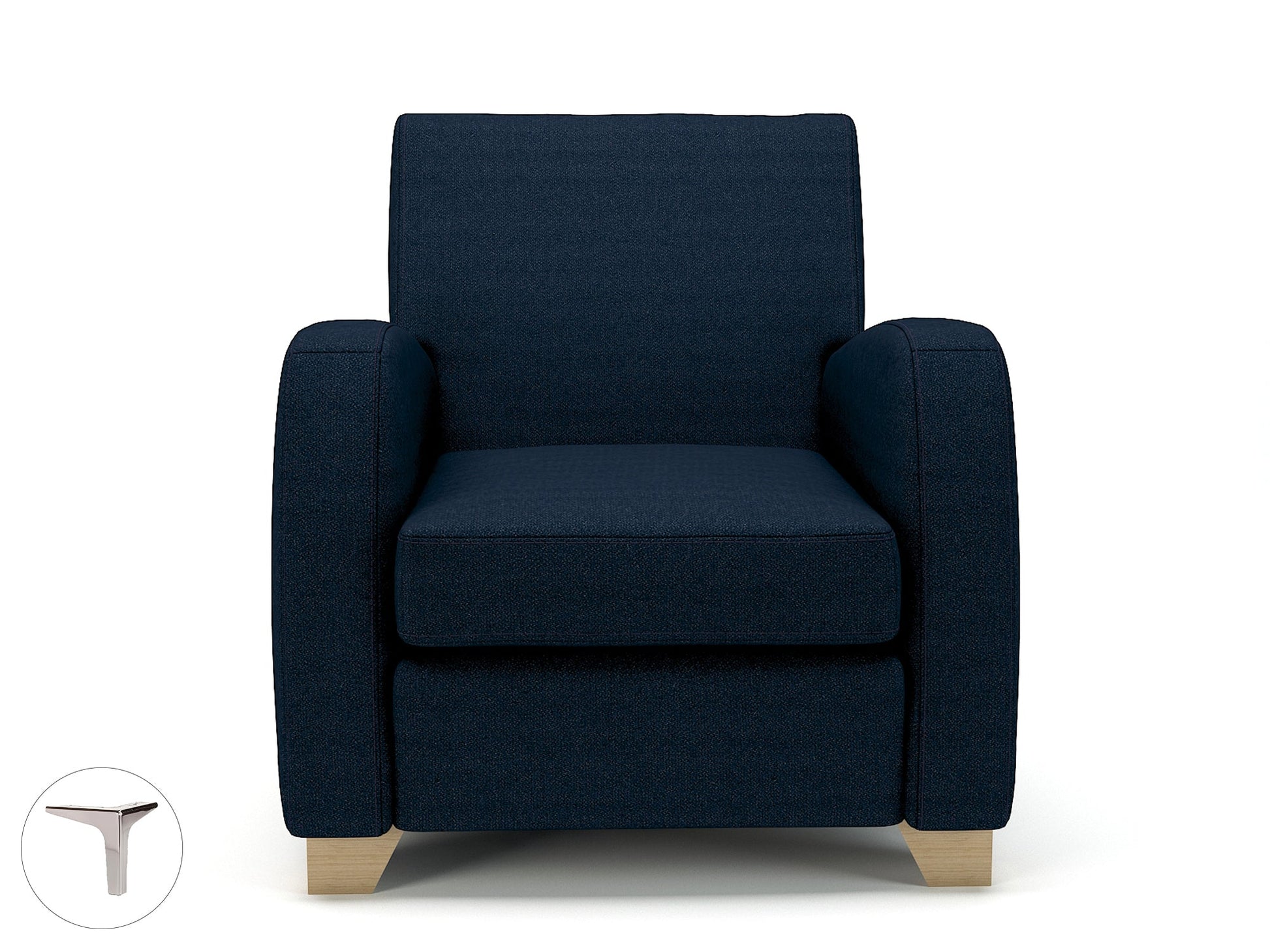 Wynne 81cm Wide Armchair in Camira Era Fabric