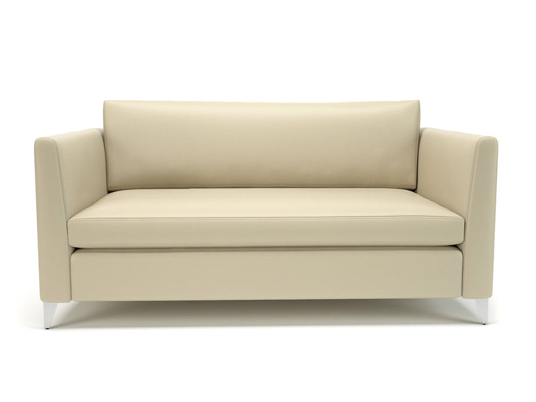 Roselle 157cm Wide Sofa in Cristina Marrone Ultima Faux Leather