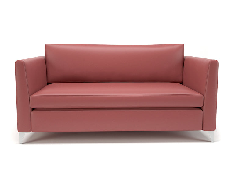 Roselle 157cm Wide Sofa in Cristina Marrone Ultima Faux Leather