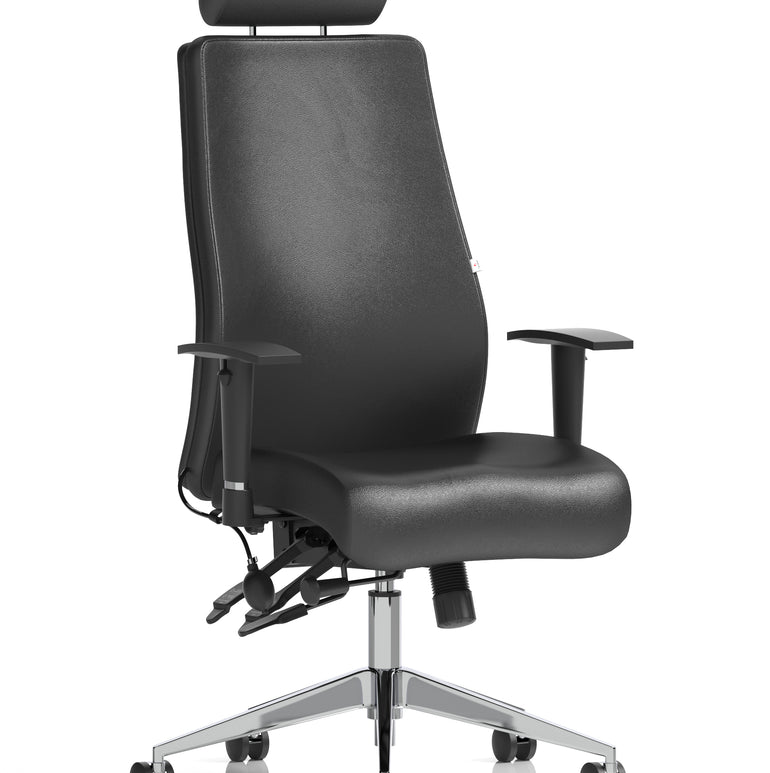 Onyx High Back Ergonomic Posture Chair with Height Adjustable Arms