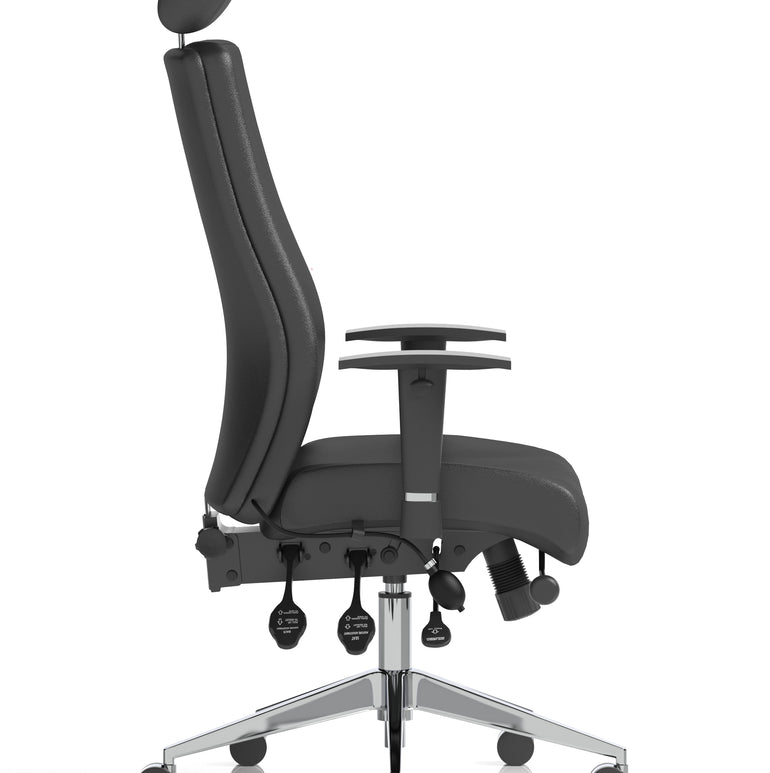 Onyx High Back Ergonomic Posture Chair with Height Adjustable Arms