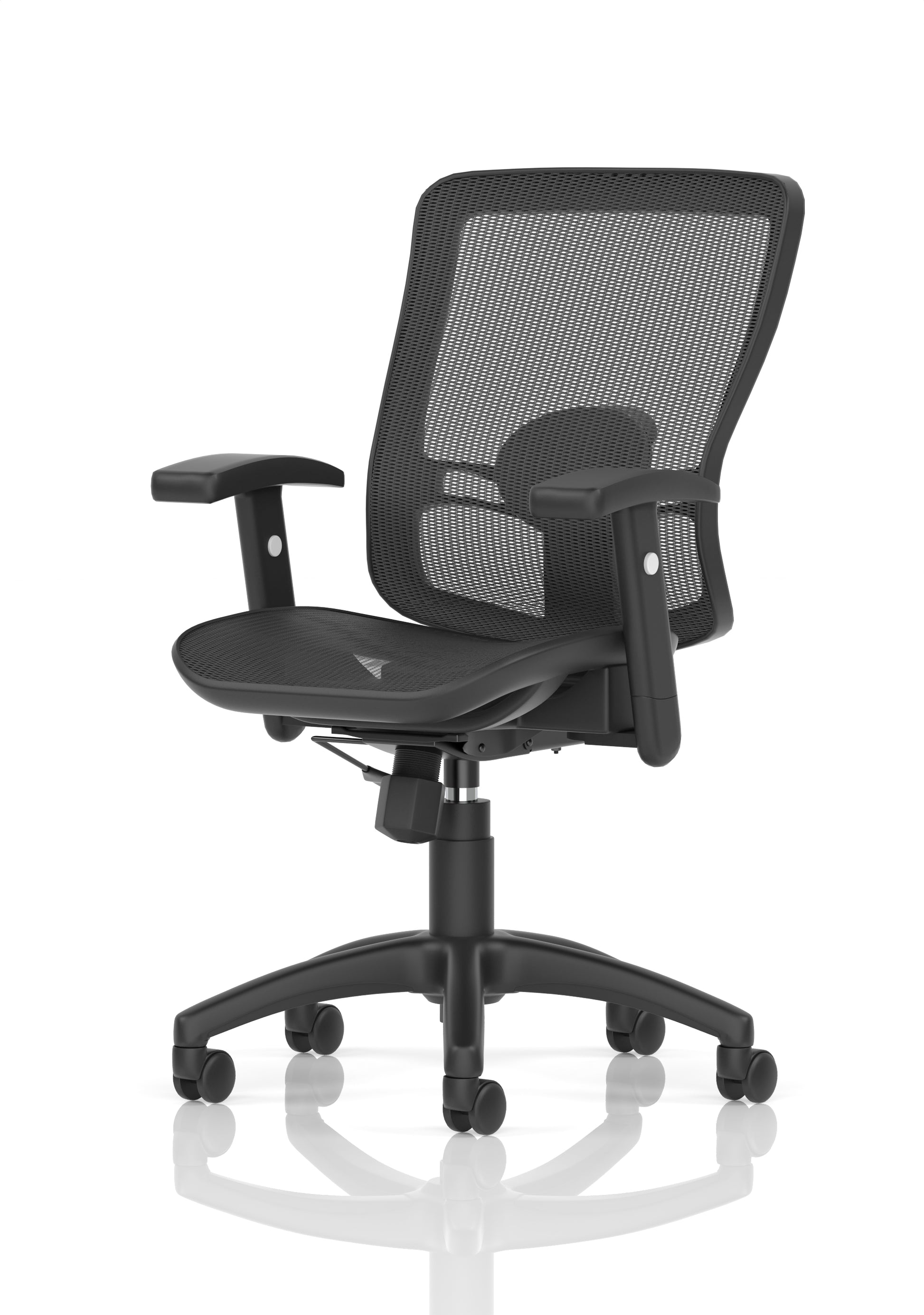Palma Medium Mesh Back Task Operator Office Chair with Arms