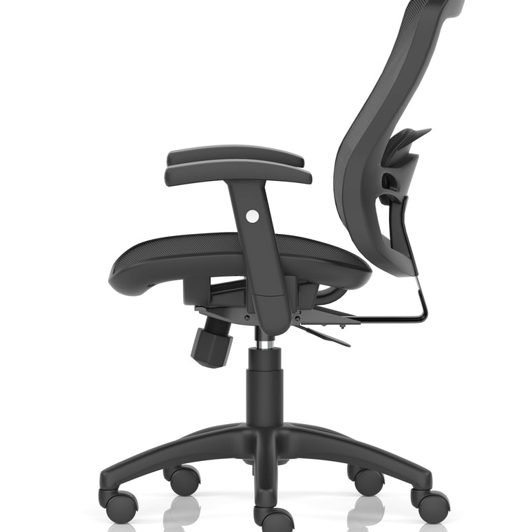 Palma Medium Mesh Back Task Operator Office Chair with Arms