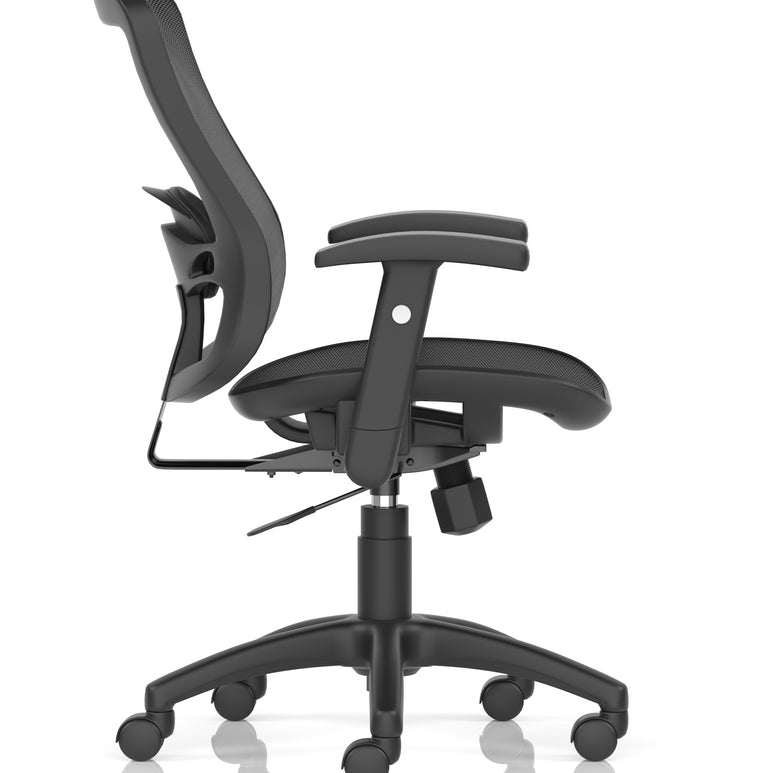 Palma Medium Mesh Back Task Operator Office Chair with Arms