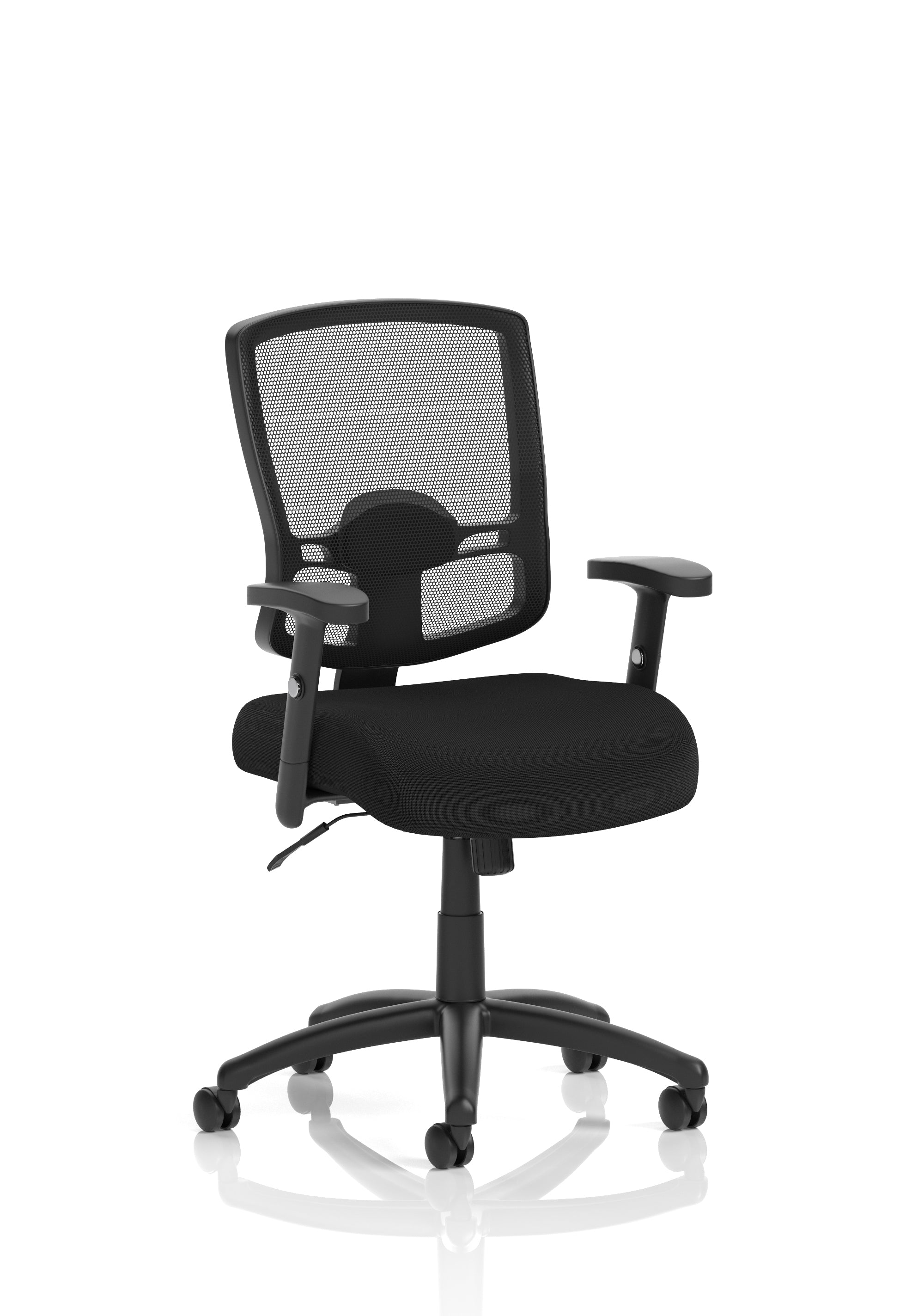 Portland Medium Mesh Back Task Operator Office Chair with Arms ...