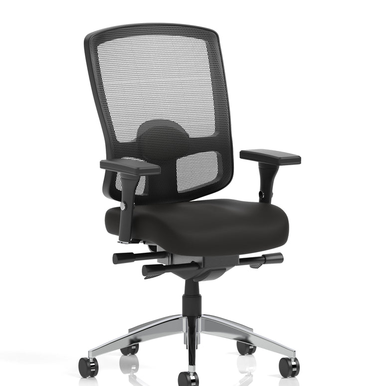 Regent High Mesh Back Ergonomic Task Operator Office Chair with Arms