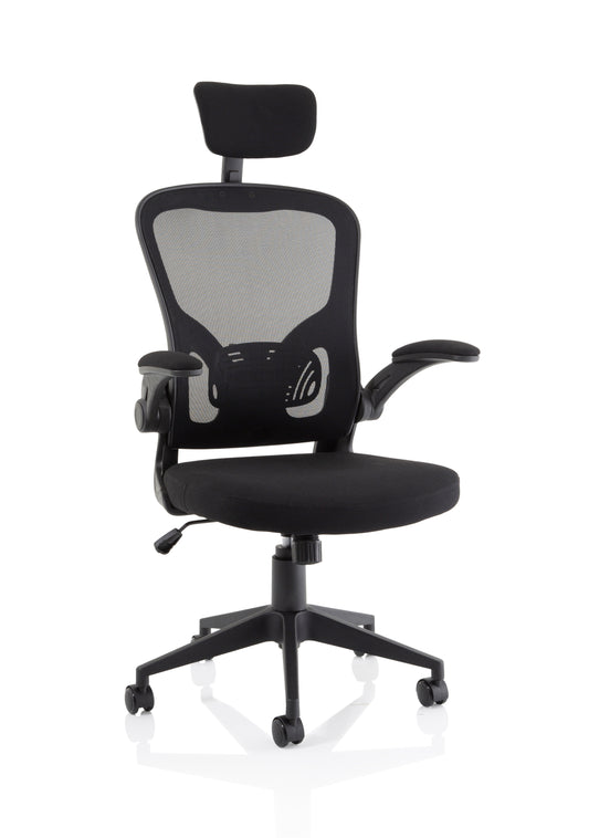 OE - Ace Executive Mesh Chair With Folding Arms