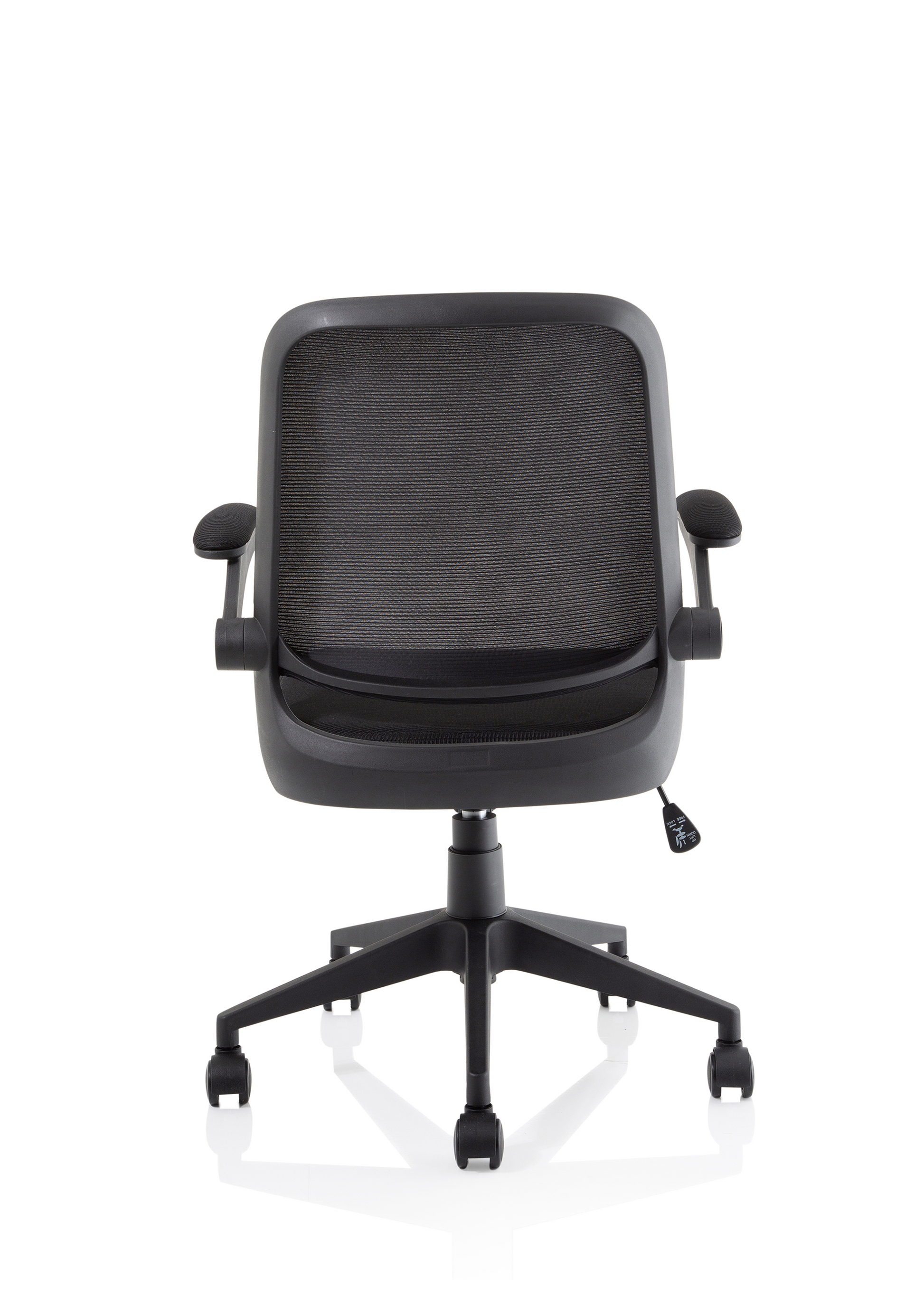 Crew Task Operator Mesh Chair With Folding Arms