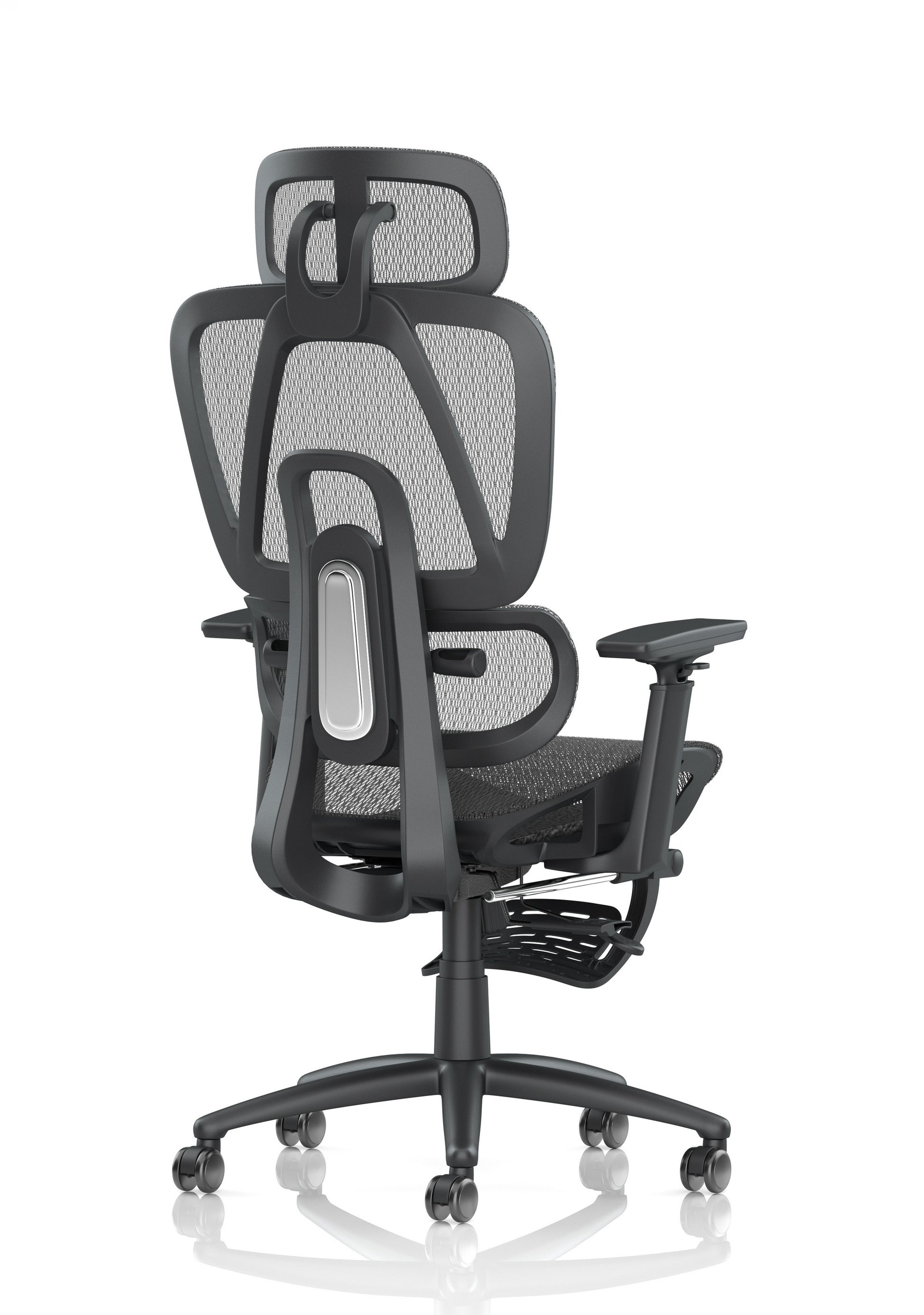 Horizon Executive Mesh Chair With Height Adjustable Arms and Footrest