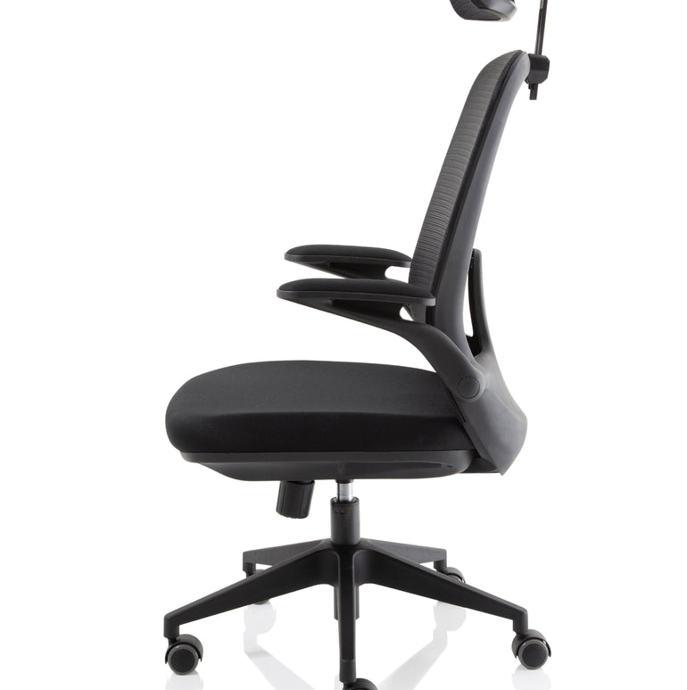 Sigma Executive Mesh Chair With Folding Arms