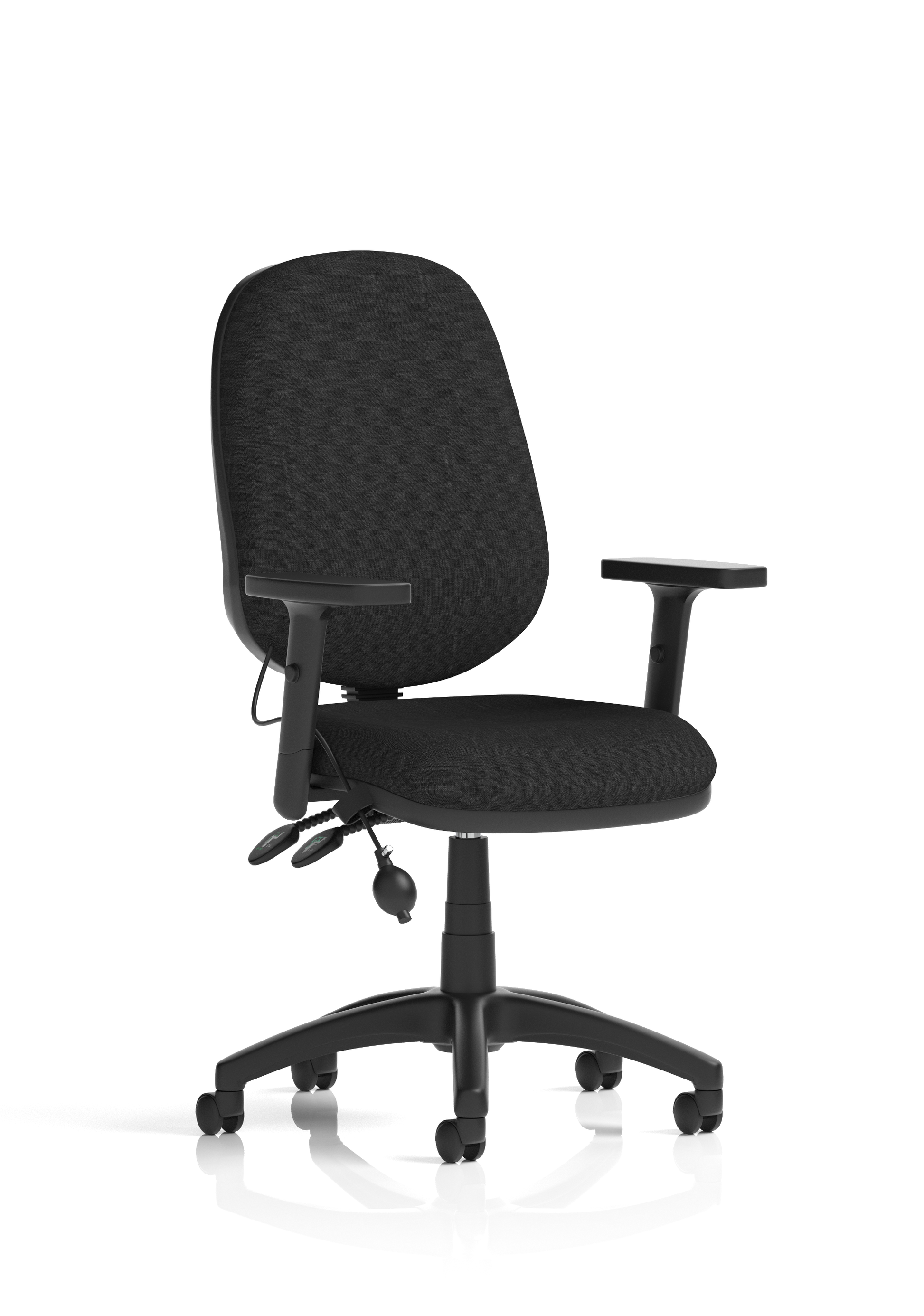 Eclipse Plus II Medium Back Task Operator Office Chair With Pump Lumbar
