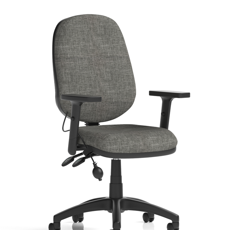 Eclipse Plus II Medium Back Task Operator Office Chair With Pump Lumbar