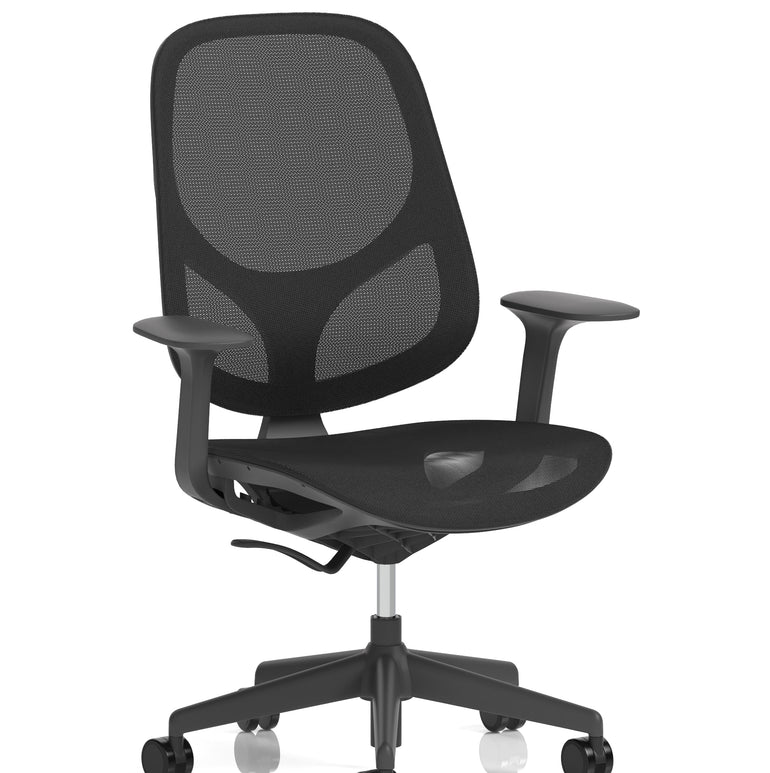 Tutti Mesh Medium Back Task Operator Office Chair with Arms