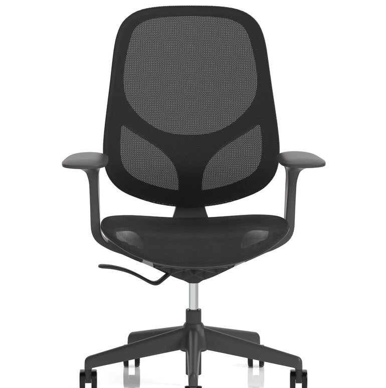 Tutti Mesh Medium Back Task Operator Office Chair with Arms