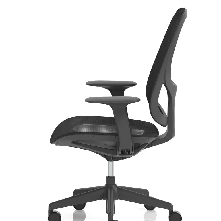 Tutti Mesh Medium Back Task Operator Office Chair with Arms